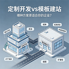 新野建站-定制开发vs模板建站：哪种方案更适合你的企业？