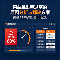 南阳建站-网站跳出率过高的原因分析与解决方案