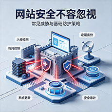 南阳建站-网站安全不容忽视：常见威胁与基础防护策略