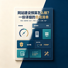 南阳建站-网站建设预算怎么做？一份详细的费用清单